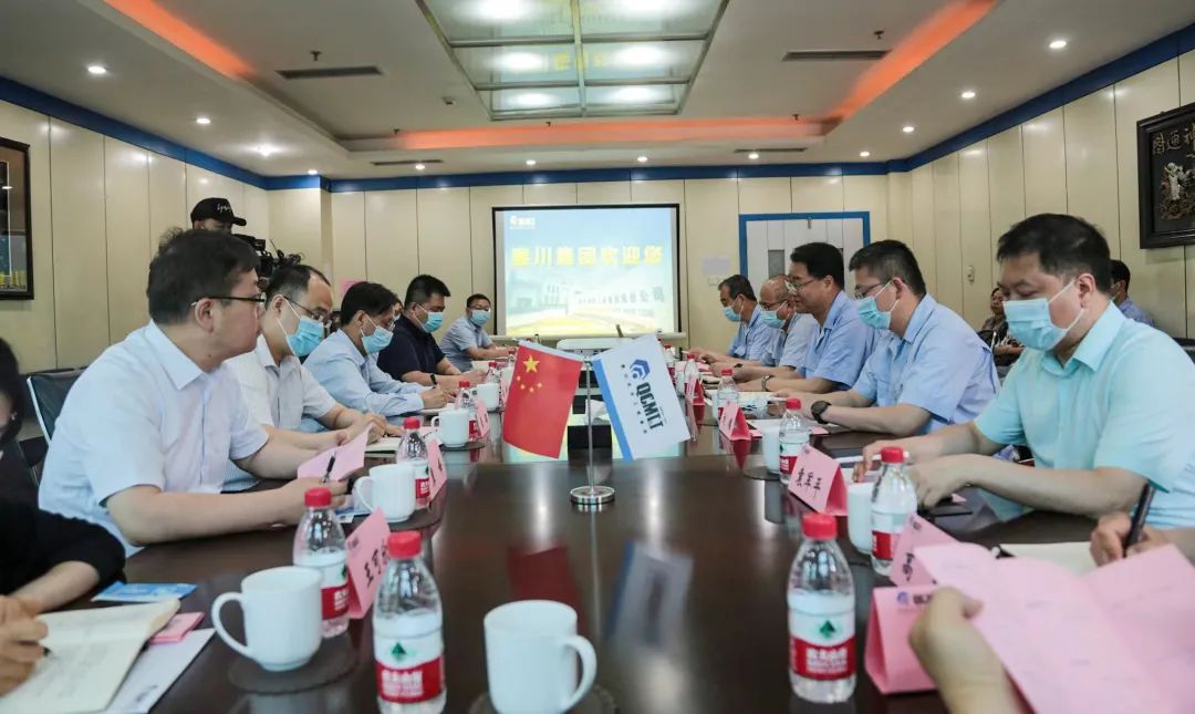 陜西省委科技工委書記、省科技廳廳長(zhǎng)孫科調(diào)研秦川集團(tuán)